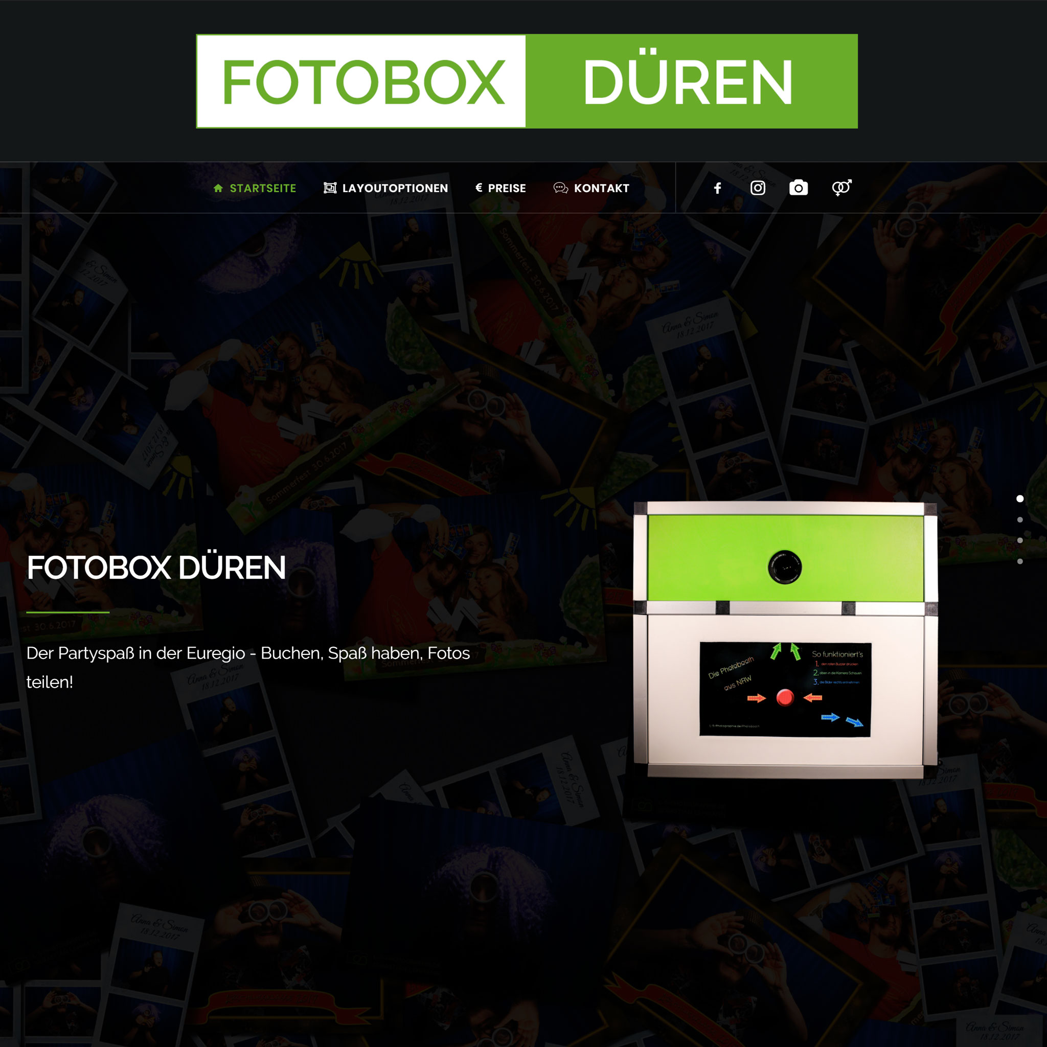 Photobooth-Dueren-Fotograf-Fotobox-Webseite