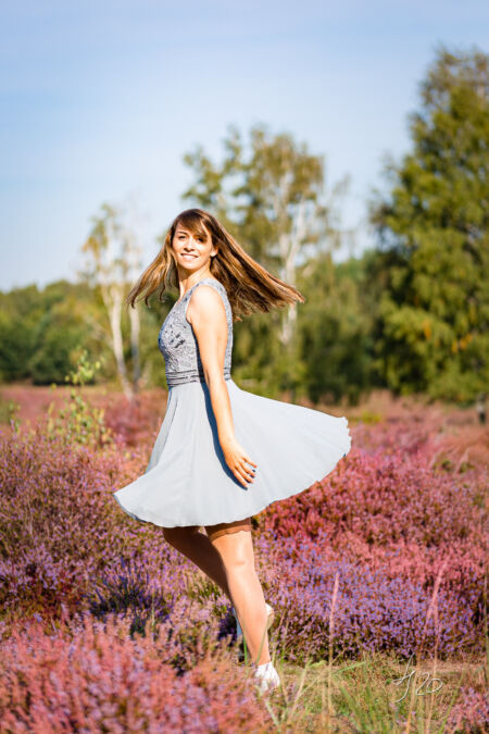 Portraitfotografie "Tänzerin" mit SBC Lehmann in der Wahner Heide bei Köln